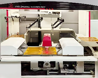 Controlled-depth contour cutting for rigid-flex PCB using CNC and laser technology to protect flexible bending zones