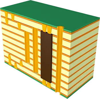 10-Layer 400G Optical Transceiver Board Stack-Up