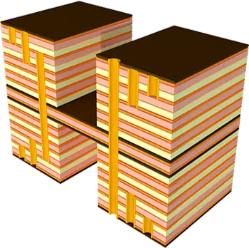 14-Layer High-Speed Rigid-Flex board stackup