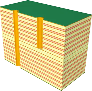 28-Layer ATE Probe Card stack-up
